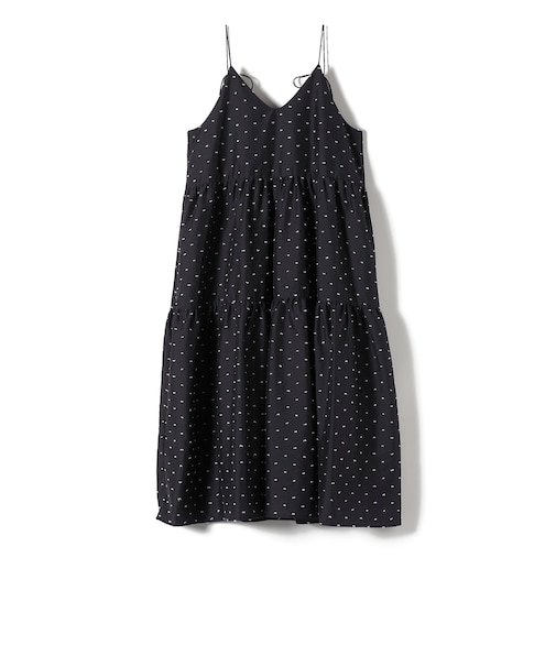 《予約》SHIPS Colors:〈手洗い可能〉カット ドビー キャミ ワンピース◆