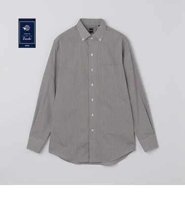 SHIPS:〈FUNCTION〉イージーアイロン ギンガムチェック イタリアン ボタンダウン シャツ