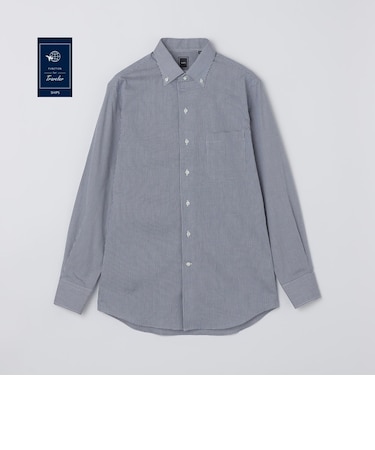SHIPS:〈FUNCTION〉イージーアイロン ギンガムチェック イタリアン ボタンダウン シャツ