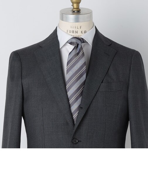 SHIPS: シルク デラヴェ サテン ストライプ ネクタイ