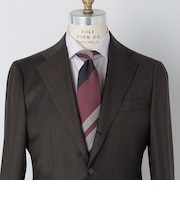 SHIPS: シルク デラヴェ レジメンタル ネクタイ