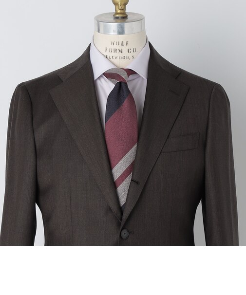 SHIPS: シルク デラヴェ レジメンタル ネクタイ