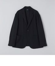 SHIPS:〈防しわ/吸水速乾/洗濯機可能〉RIRANCHA(R) からみ織り ネイビー ジャケット