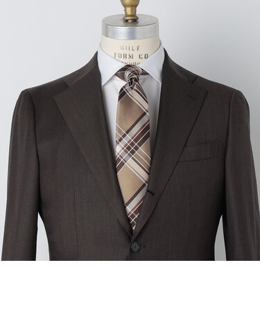 SHIPS: シルク バスケット チェック ネクタイ