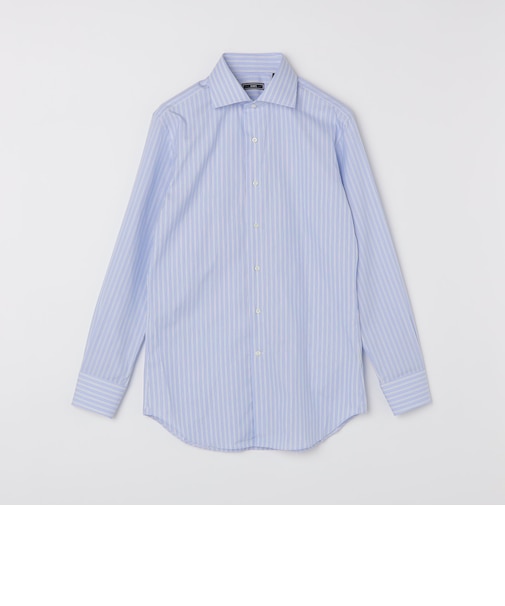 SHIPS: MADE IN JAPAN オルタネイト ストライプ ワイド カラー シャツ