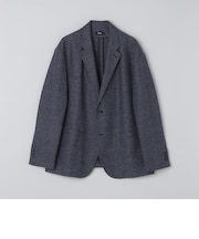 SHIPS:〈ストレッチ/洗濯機可能〉ウール ブレンド からみ織り ジャケット