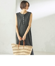 《予約》〈手洗い可能〉フィブリル ジャージー 2WAY ワンピース