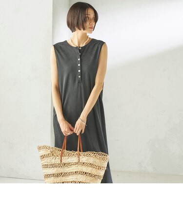 《予約》〈手洗い可能〉フィブリル ジャージー 2WAY ワンピース