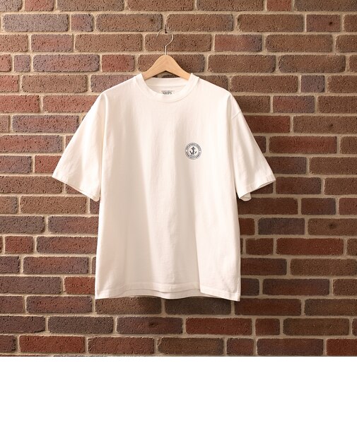 SHIPS: AUTHENTIC コットン プリント Tシャツ