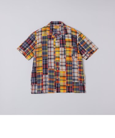 ORIGINAL MADRAS TRADING COMPANY: MADRAS PATCHWORK SHORT SLEEVE SHIRT
