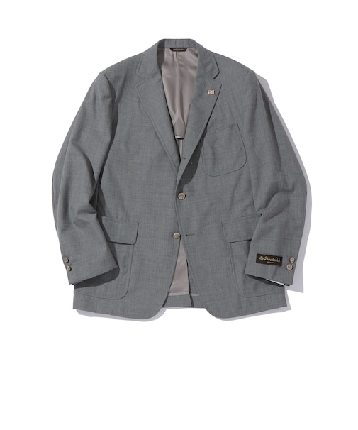 Southwick: CAMBRIDGE 5ドロップ ホップサック グレー ブレザー
