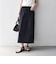 《予約》SHIPS any:〈多機能/洗濯機可能〉シェルテック ポケット ストレート スカート