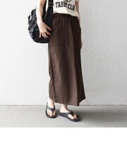 《予約》SHIPS any:〈多機能/洗濯機可能〉シェルテック ポケット ストレート スカート