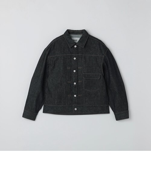 STILL BY HAND: 別注 インディゴ シルク フレンチ ワーク ジャケット