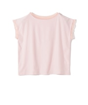 《予約》SHIPS Colors:〈接触冷感・手洗い可能〉クール タッチ シアー コンビ TEE◆