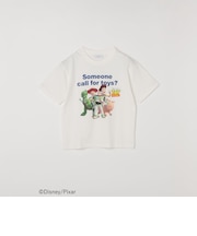 SHIPS any:〈洗濯機可能〉TOYSTORY/トイ・ストーリー/ プリント ロゴ TEE <KIDS>◆