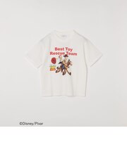 SHIPS any:〈洗濯機可能〉TOYSTORY/トイ・ストーリー/ プリント ロゴ TEE <KIDS>◆