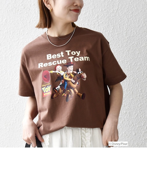 SHIPS any:〈洗濯機可能〉TOYSTORY/トイ・ストーリー/ プリント ロゴ TEE