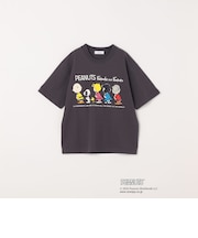 SHIPS any: SNOOPY コラボ グラフィック プリント Tシャツ<KIDS>◆