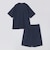 《予約》【WEB限定】SHIPS Colors:〈接触冷感〉カノコ Tシャツ ＆ ショーツ セット◆