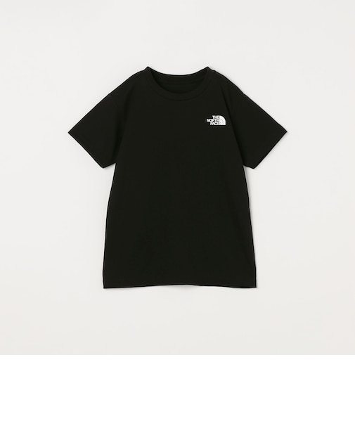 THE NORTH FACE: スクエア バンダナ  バックプリント ロゴ Tシャツ 26SS<KIDS>