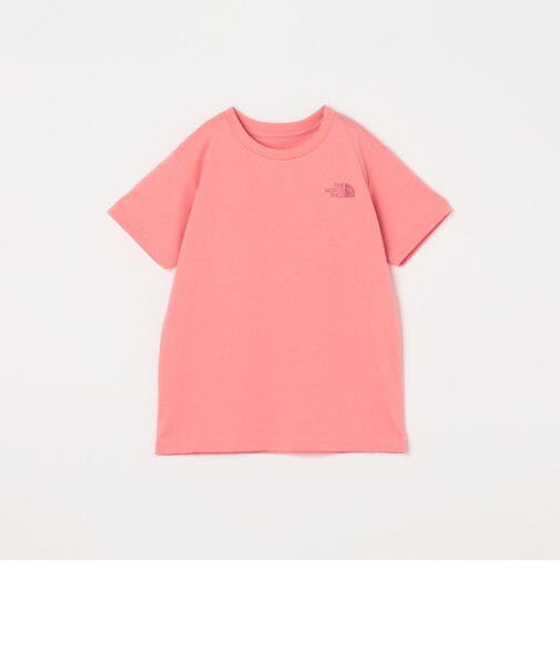 THE NORTH FACE: スクエア バンダナ  バックプリント ロゴ Tシャツ 26SS<KIDS>