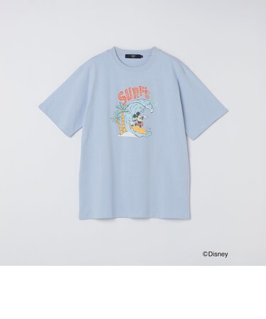 SHIPS Colors:ミッキーマウス プリント Tシャツ