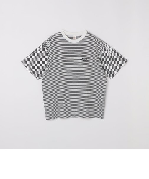 AIRTOWNE: ボーダー Tシャツ