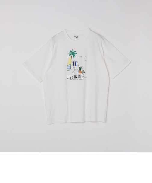 SHIPS Colors:パッチワーク & 刺繍 Tシャツ