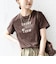 《予約》【WEB限定】オーガニック コットン コンパクト プリント TEE