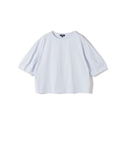 SHIPS Primary Navy Label:〈手洗い可能〉ランタン スリーブ プルオーバー