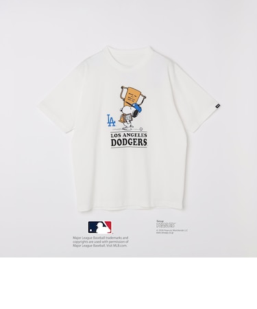 SHIPS: PEANUTS×MLB プリント Tシャツ 26SS