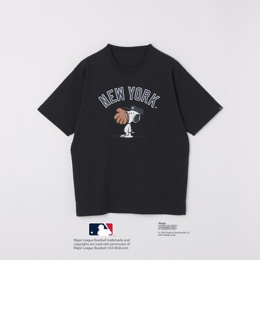 SHIPS: PEANUTS×MLB プリント Tシャツ 26SS