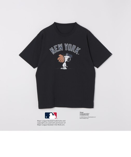 SHIPS: PEANUTS×MLB プリント Tシャツ 26SS