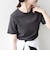 《予約》SHIPS any:〈洗濯機可能〉透かし レース 半袖 クルーネック Tシャツ