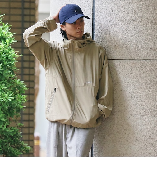 【WEB限定】SHIPS:〈UVカット〉フーディー ジップ ジャケット