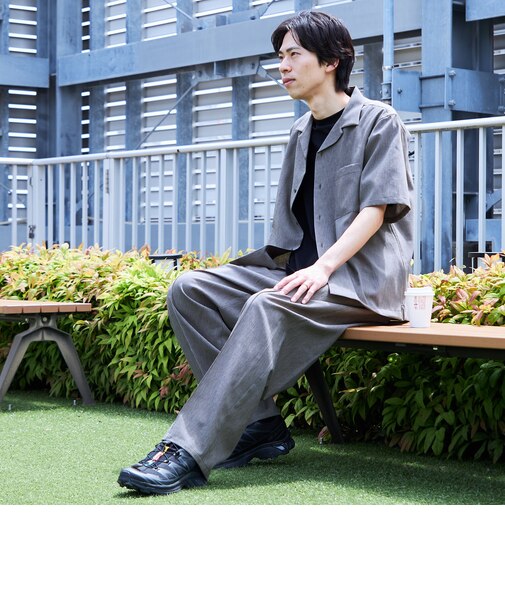 SHIPS:〈セットアップ対応/ 撥水〉Comfy Line DRYAIR ショートスリーブ シャツ