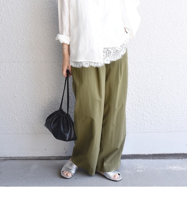 《予約》SHIPS Colors:〈接触冷感・UVカット・透湿〉ファンクション イージー パンツ◆