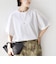 《予約》〈接触冷感/UVカット〉ガゼット デザイン ワイド スリーブ TEE