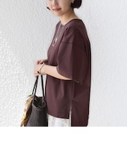 《予約》〈接触冷感/UVカット〉ガゼット デザイン ワイド スリーブ TEE
