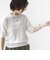《予約》【WEB限定】〈手洗い可能〉ペーパー ヘンリーネック アイレット ニット