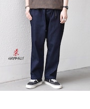 【SHIPS any別注】Gramicci: オーガニックコットン ルーズ テーパード ストレッチ デニム パンツ 26AW◆