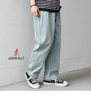 【SHIPS any別注】Gramicci: オーガニックコットン ルーズ テーパード ストレッチ デニム パンツ 26AW◆