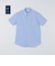 SHIPS:〈FUNCTION〉Albini × RENU(R)半袖 ジャージー ストライプ シャツ