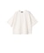 SHIPS Primary Navy Label:コットン 天竺 ハーフ スリーブ TEE