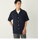 SHIPS Colors:〈接触冷感〉カット ジャカード オープンカラー シャツ