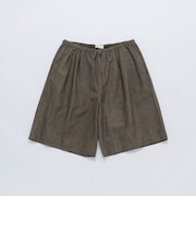 AMOMENTO: LINEN DRAWSTRING SHORTS