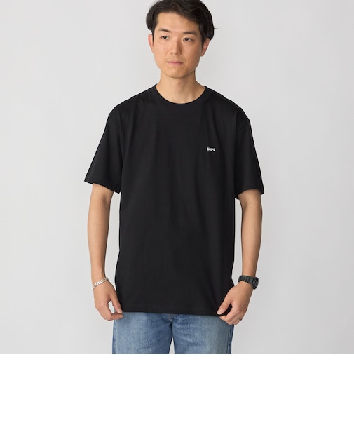 【WEB限定】SHIPS: マイクロ SHIPSロゴ Tシャツ