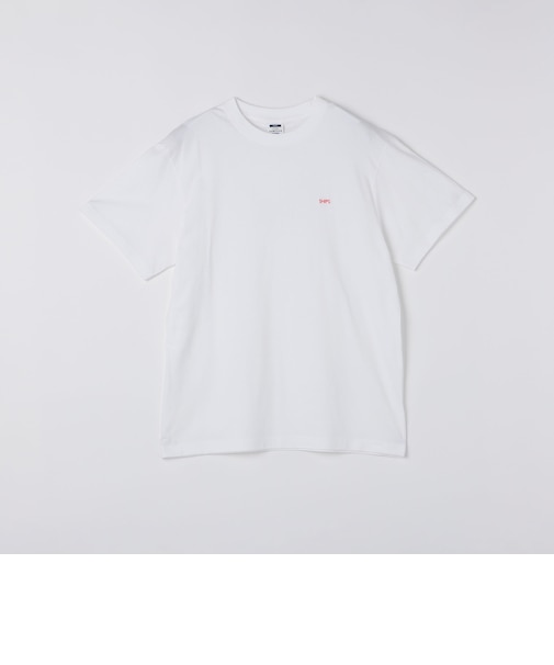 【WEB限定】SHIPS: マイクロ SHIPSロゴ Tシャツ