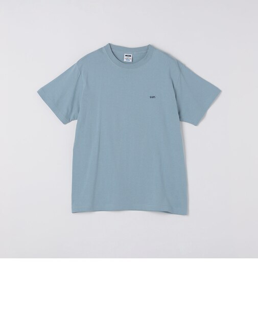 【WEB限定】SHIPS: マイクロ SHIPSロゴ Tシャツ